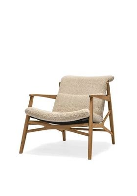 Stolab© Link fåtölj ek naturell olja  Karakorum Duna 3, beige